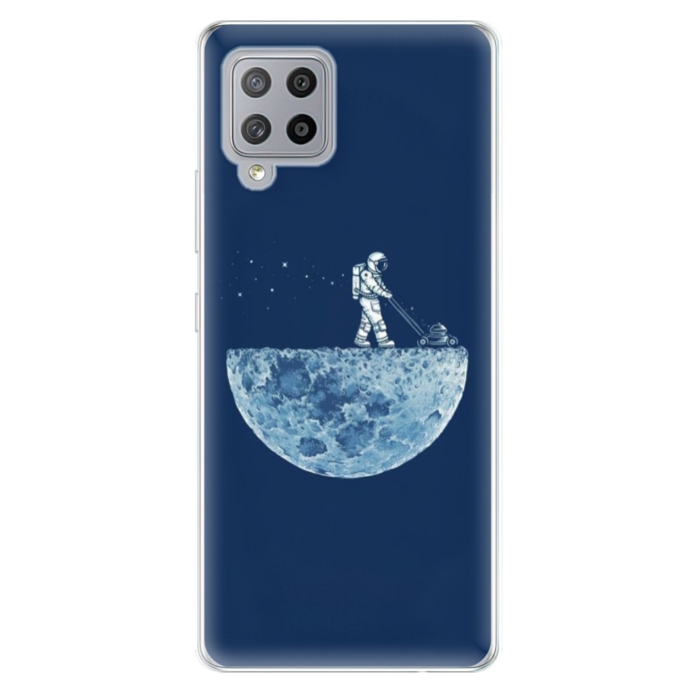 Odolné silikónové puzdro iSaprio - Moon 01 - Samsung Galaxy A42