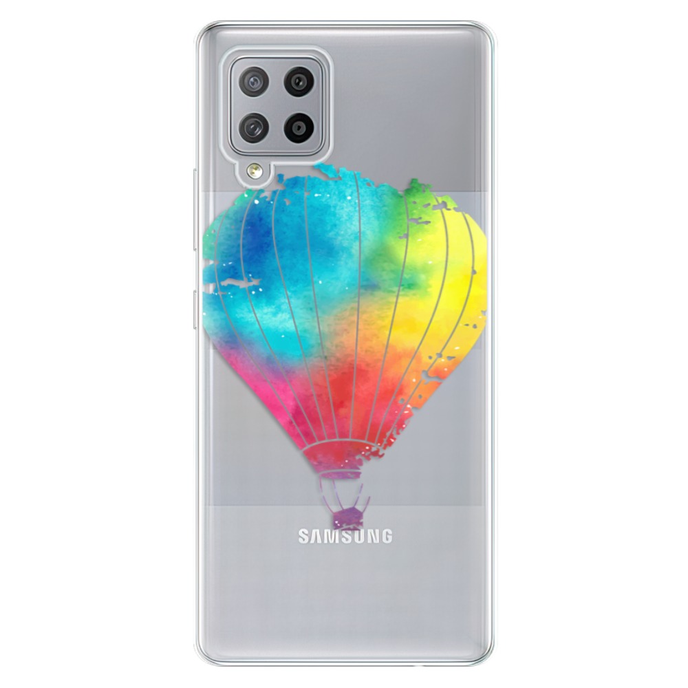 Odolné silikónové puzdro iSaprio - Flying Baloon 01 - Samsung Galaxy A42
