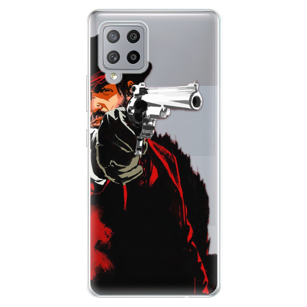 Odolné silikónové puzdro iSaprio - Red Sheriff - Samsung Galaxy A42