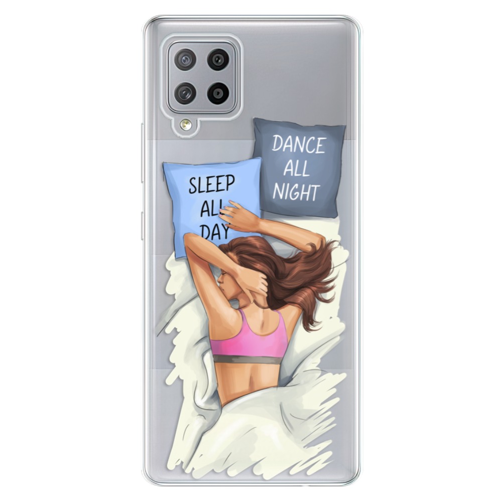 Odolné silikónové puzdro iSaprio - Dance and Sleep - Samsung Galaxy A42