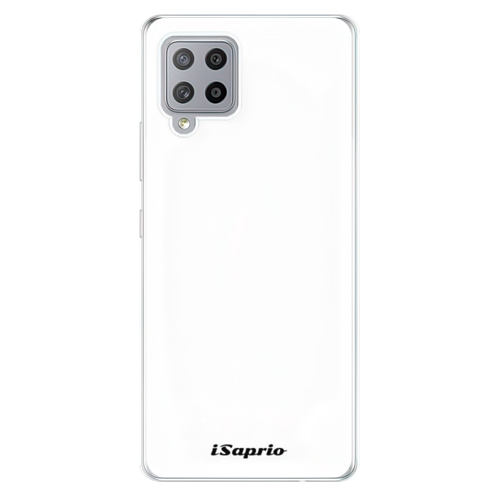 Odolné silikónové puzdro iSaprio - 4Pure - bílý - Samsung Galaxy A42