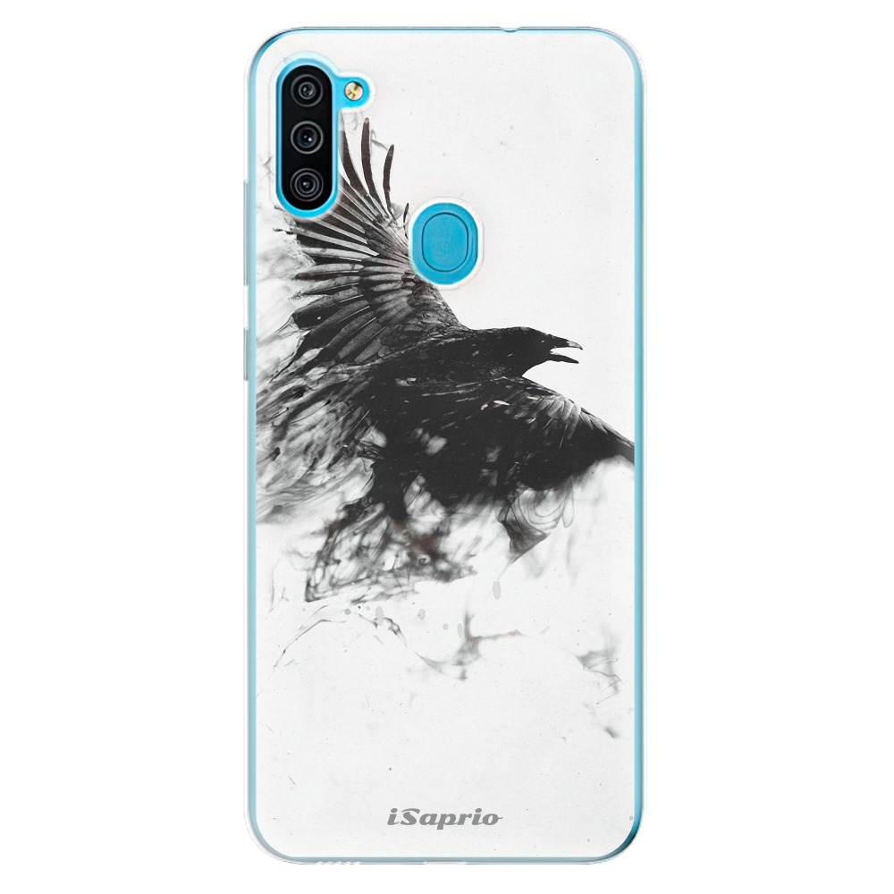 Odolné silikónové puzdro iSaprio - Dark Bird 01 - Samsung Galaxy M11