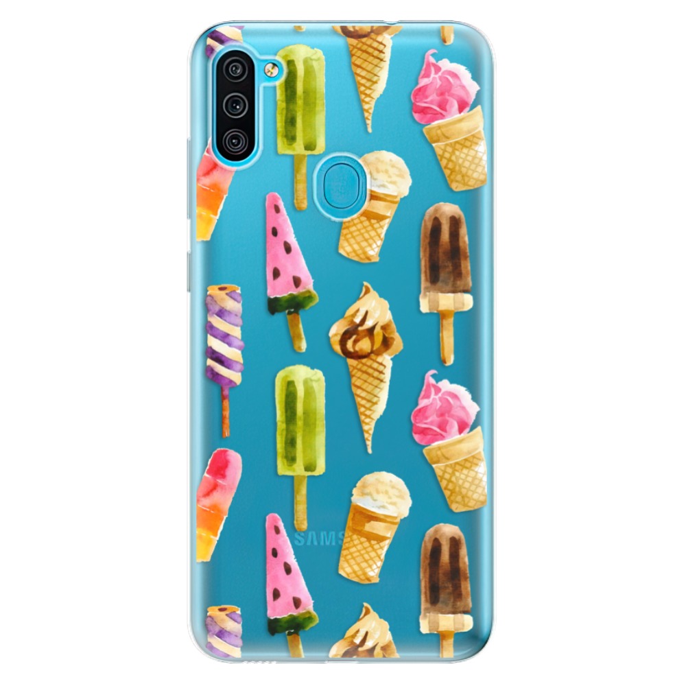 Odolné silikónové puzdro iSaprio - Ice Cream - Samsung Galaxy M11