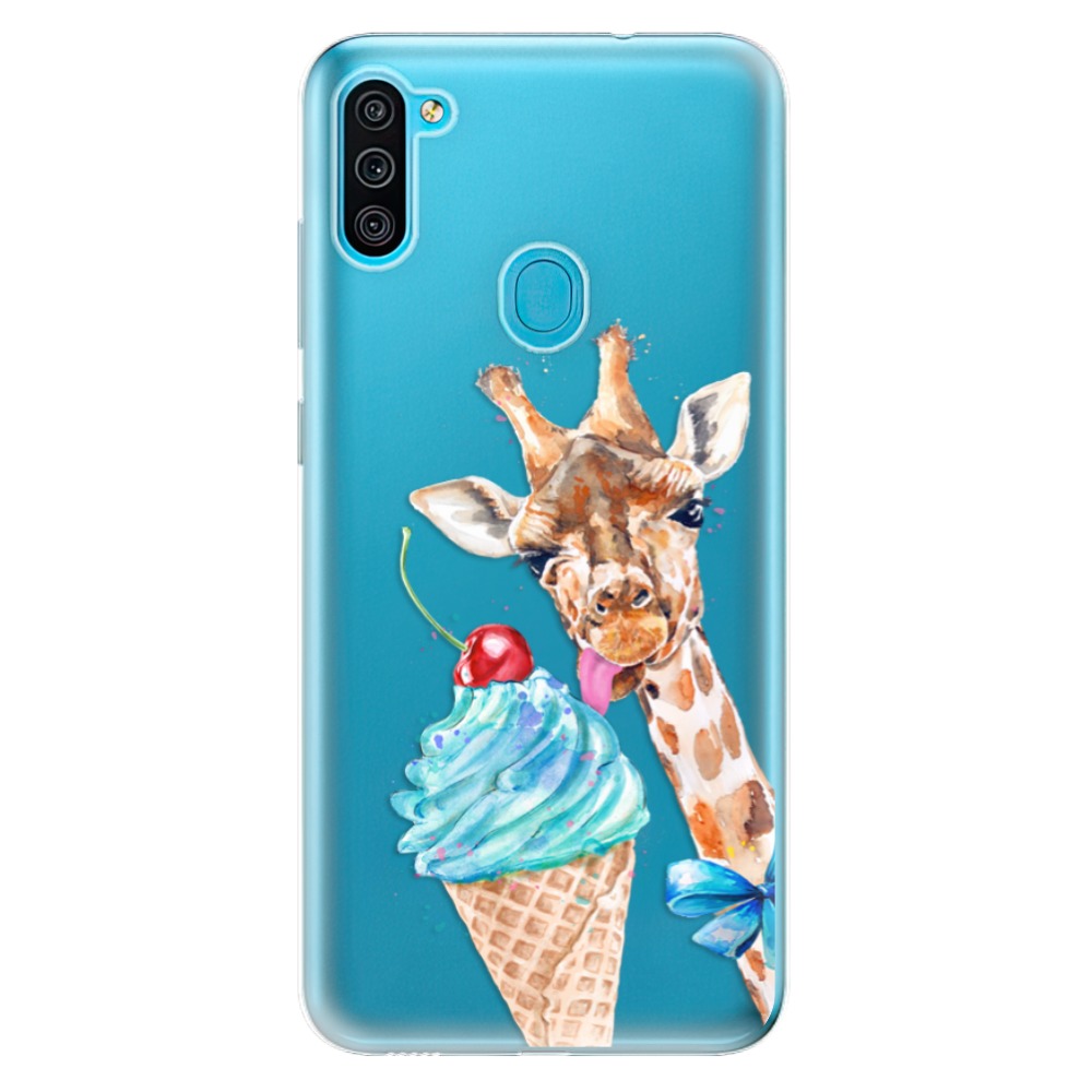 Odolné silikónové puzdro iSaprio - Love Ice-Cream - Samsung Galaxy M11