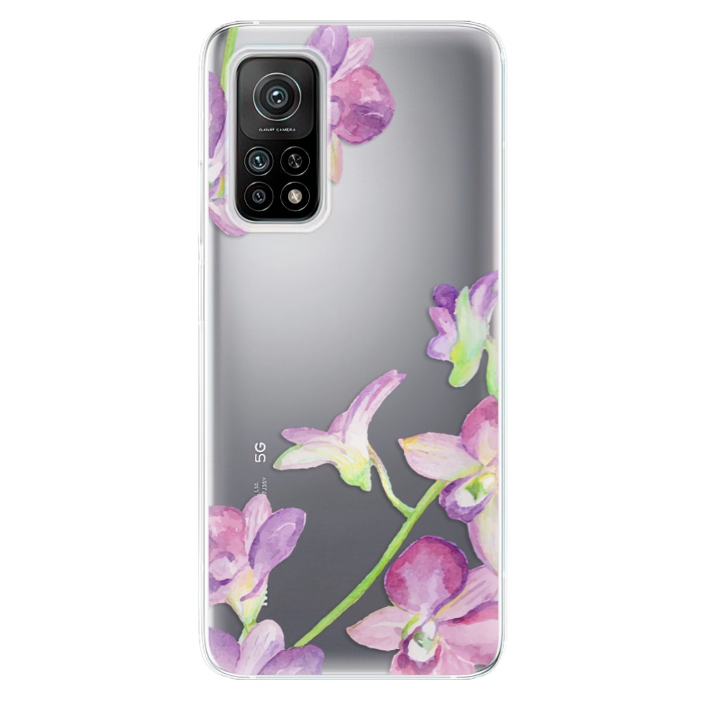 Odolné silikónové puzdro iSaprio - Purple Orchid - Xiaomi Mi 10T / Mi 10T Pro