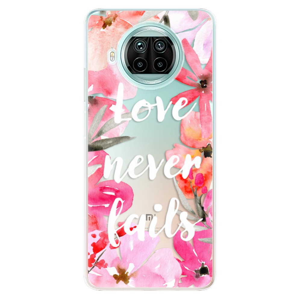 Odolné silikónové puzdro iSaprio - Love Never Fails - Xiaomi Mi 10T Lite