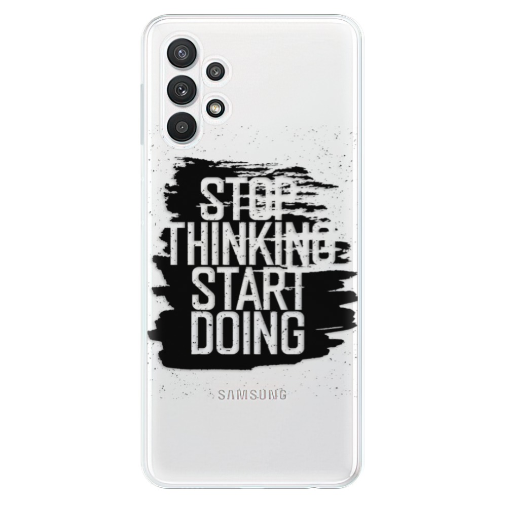Odolné silikónové puzdro iSaprio - Start Doing - black - Samsung Galaxy A32 5G