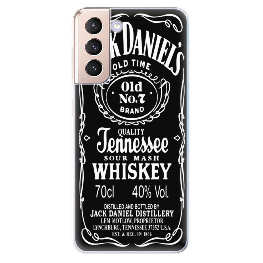 Odolné silikónové puzdro iSaprio - Jack Daniels - Samsung Galaxy S21
