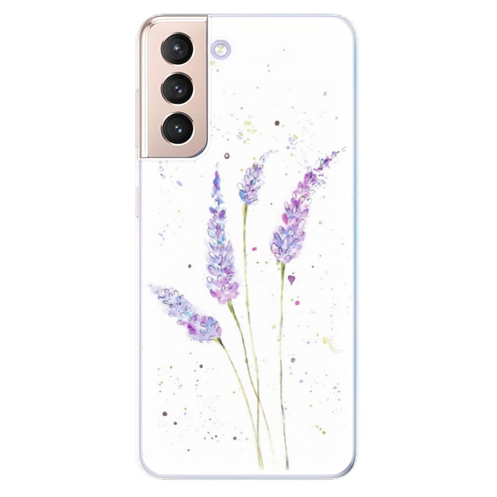 Odolné silikónové puzdro iSaprio - Lavender - Samsung Galaxy S21