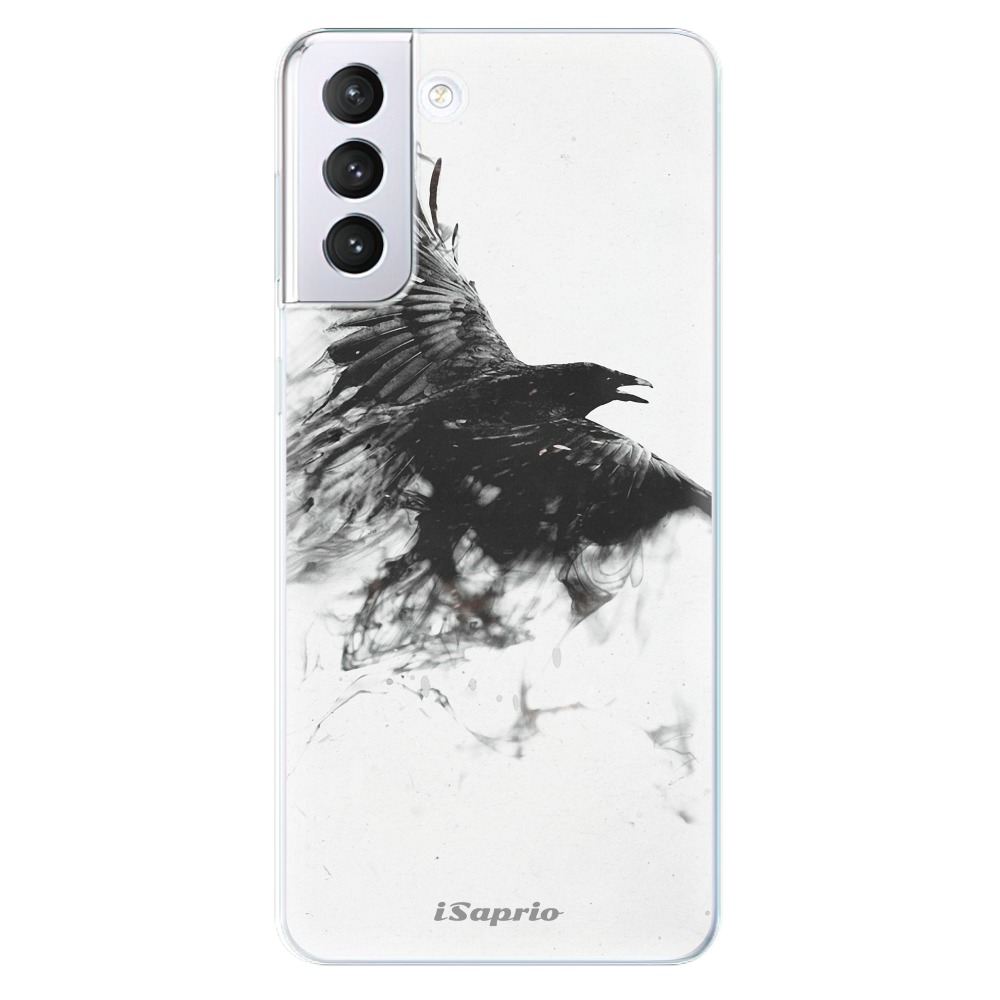 Odolné silikónové puzdro iSaprio - Dark Bird 01 - Samsung Galaxy S21+