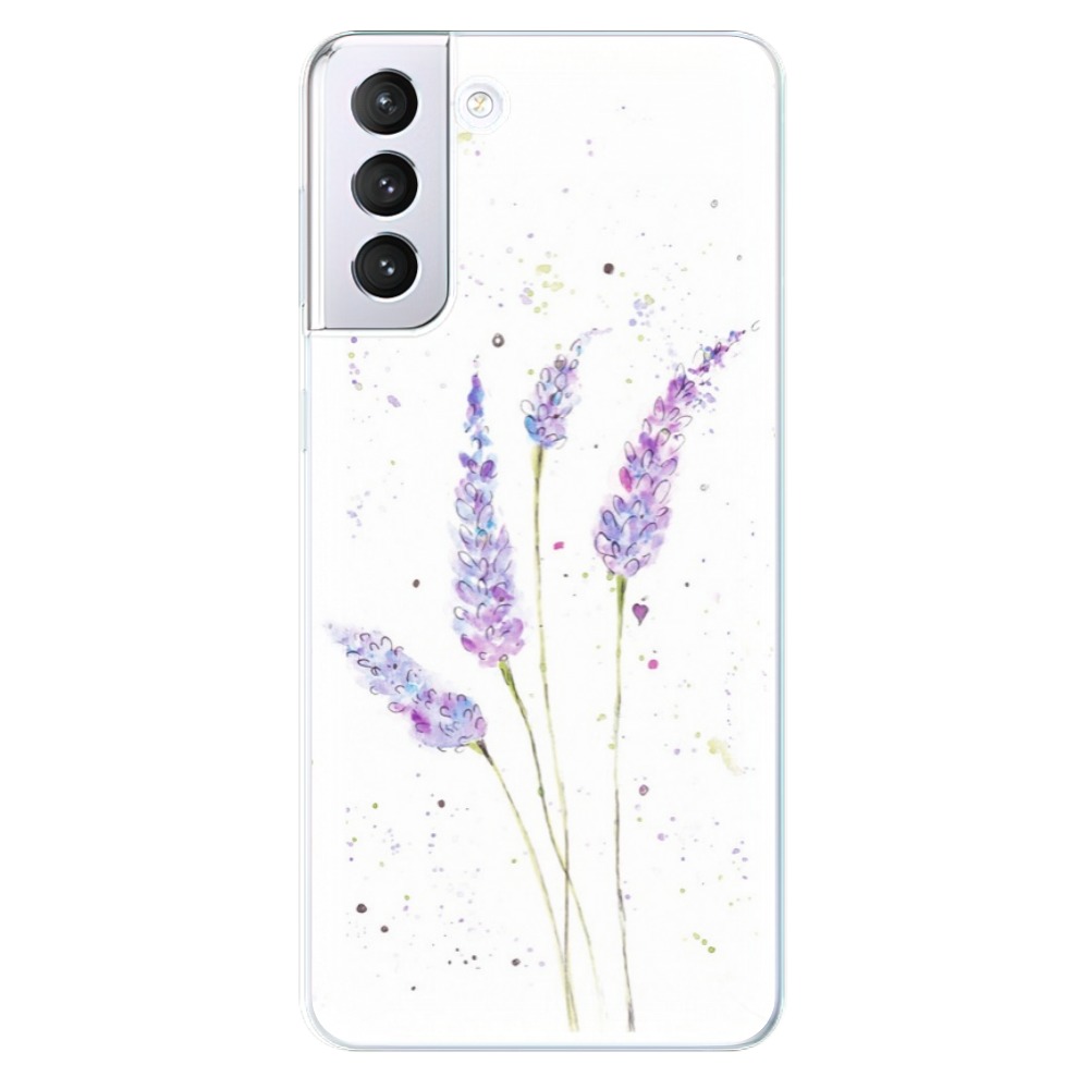 Odolné silikónové puzdro iSaprio - Lavender - Samsung Galaxy S21+