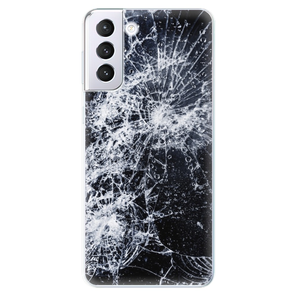 Odolné silikónové puzdro iSaprio - Cracked - Samsung Galaxy S21+