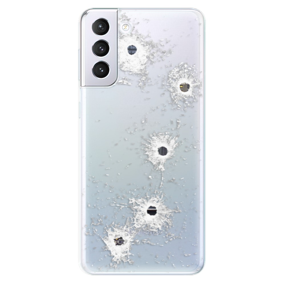 Odolné silikónové puzdro iSaprio - Gunshots - Samsung Galaxy S21+