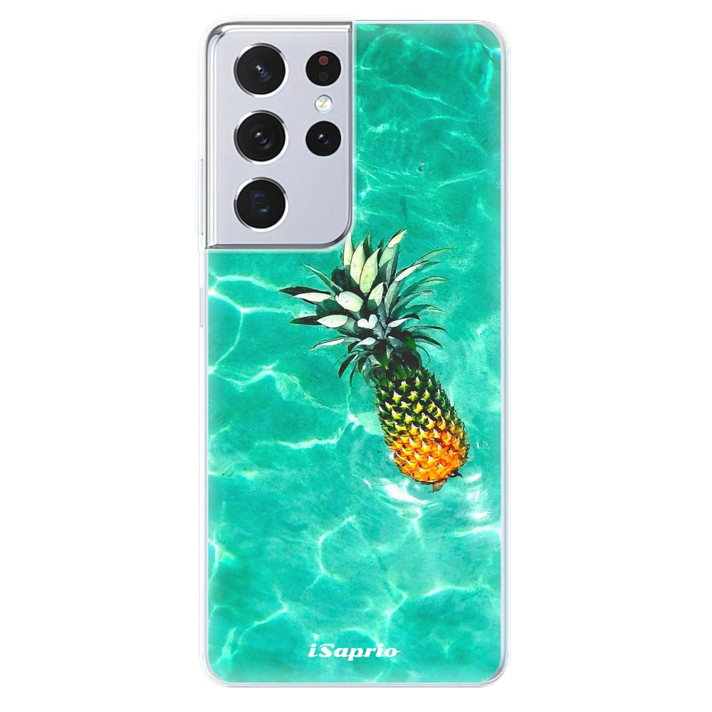 Odolné silikónové puzdro iSaprio - Pineapple 10 - Samsung Galaxy S21 Ultra