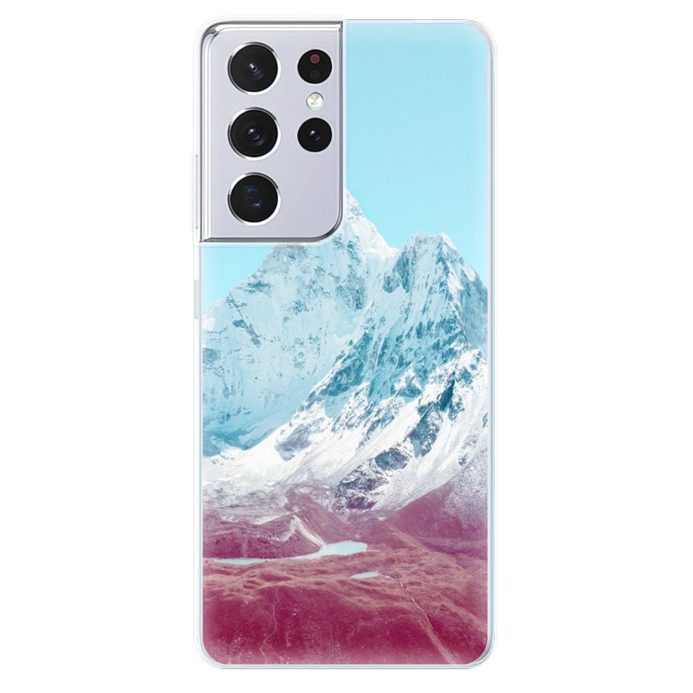 Odolné silikónové puzdro iSaprio - Highest Mountains 01 - Samsung Galaxy S21 Ultra