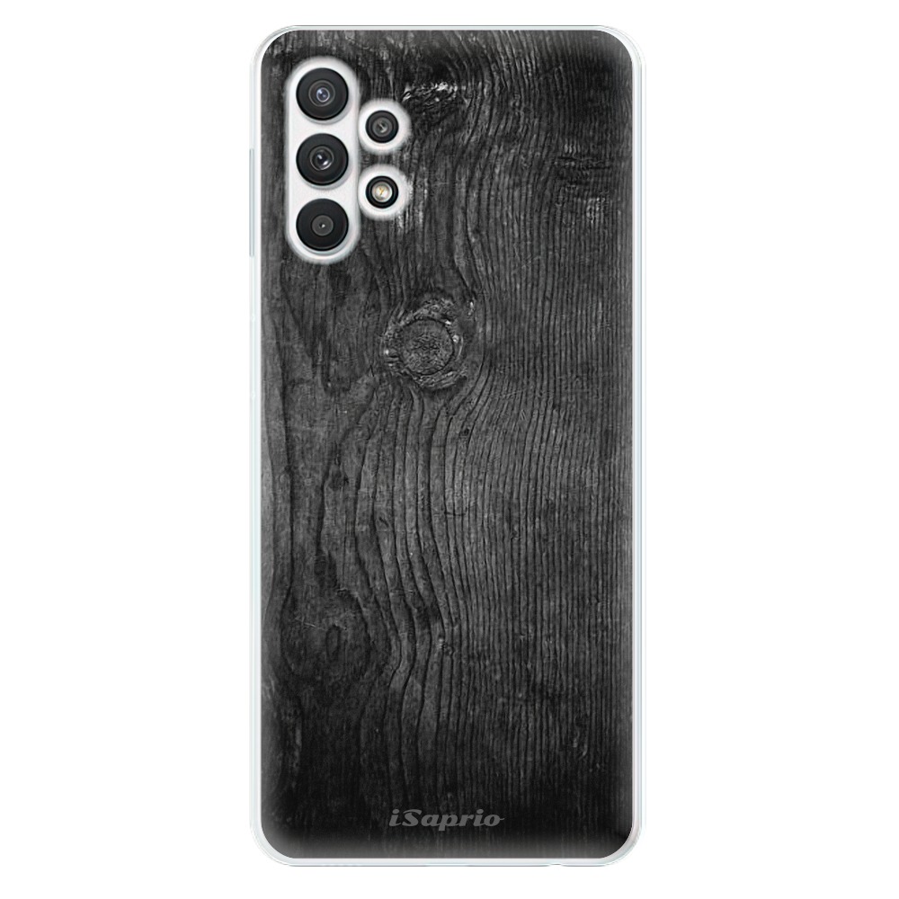 Odolné silikónové puzdro iSaprio - Black Wood 13 - Samsung Galaxy A32