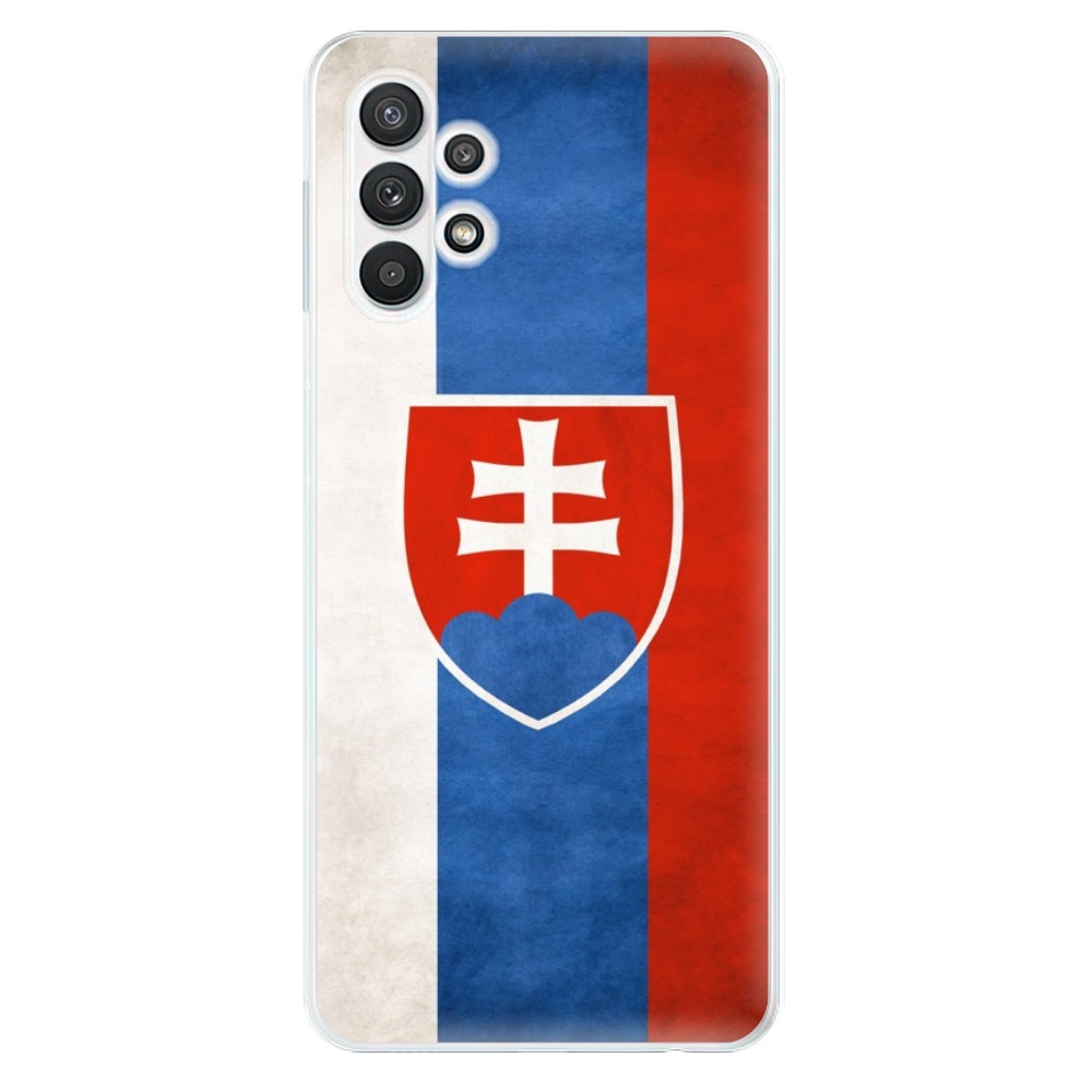 Odolné silikónové puzdro iSaprio - Slovakia Flag - Samsung Galaxy A32