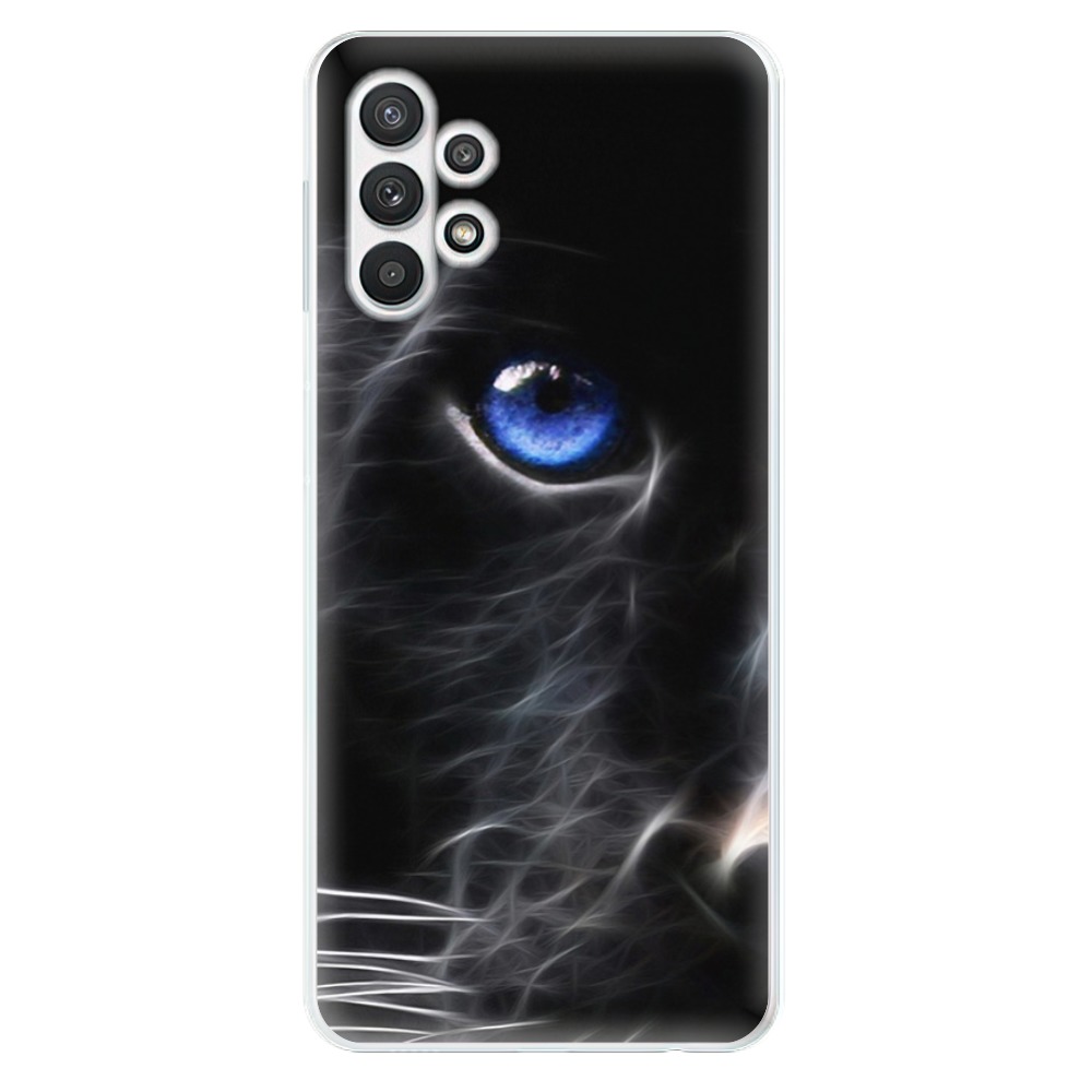 Odolné silikónové puzdro iSaprio - Black Puma - Samsung Galaxy A32