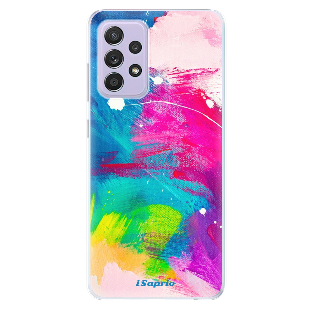 Odolné silikónové puzdro iSaprio - Abstract Paint 03 - Samsung Galaxy A52/A52 5G