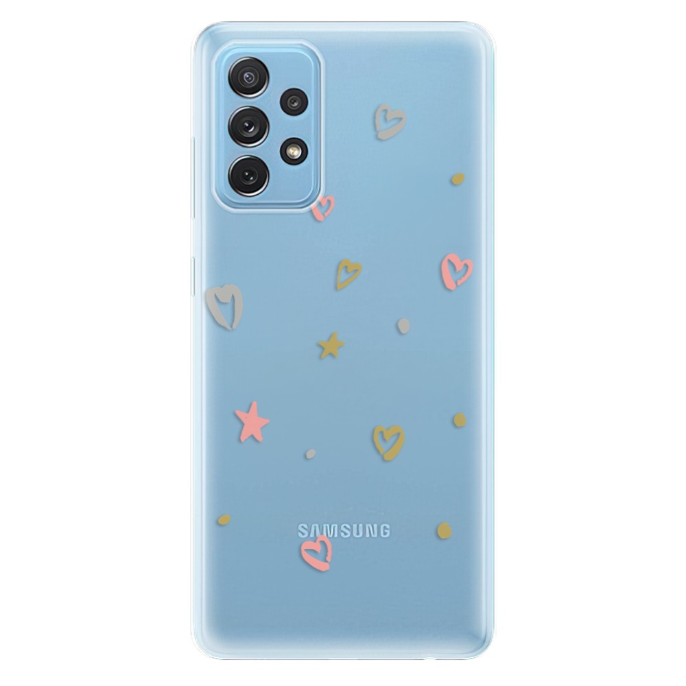 Odolné silikónové puzdro iSaprio - Lovely Pattern - Samsung Galaxy A72