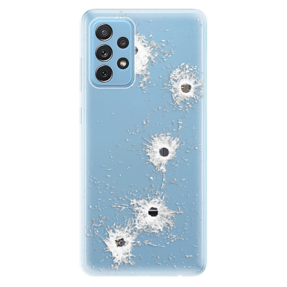 Odolné silikónové puzdro iSaprio - Gunshots - Samsung Galaxy A72