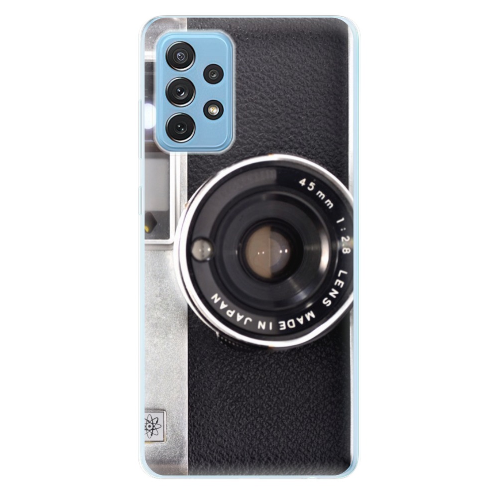 Odolné silikónové puzdro iSaprio - Vintage Camera 01 - Samsung Galaxy A72