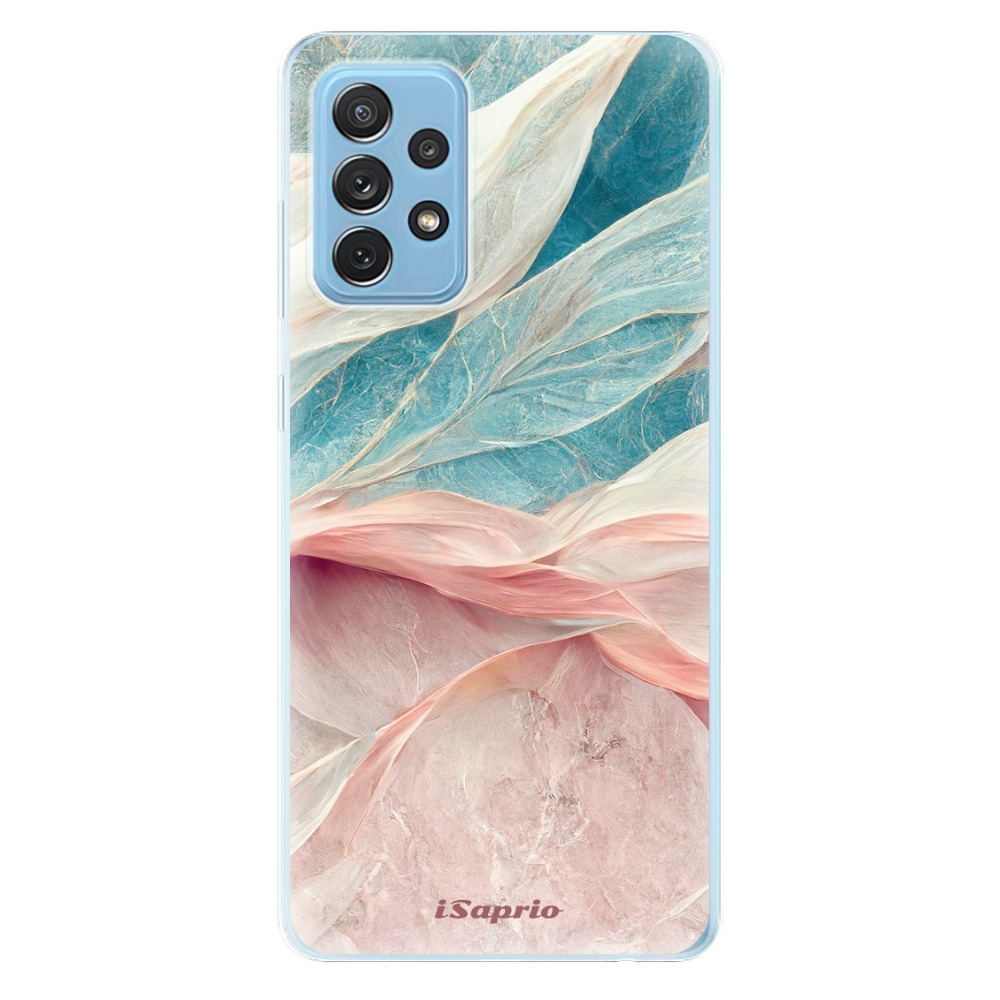 Odolné silikónové puzdro iSaprio - Pink and Blue - Samsung Galaxy A72