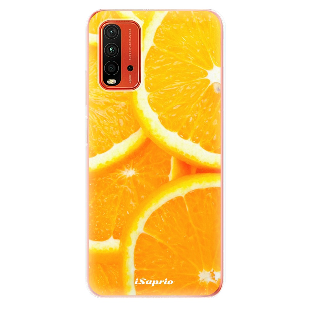Odolné silikónové puzdro iSaprio - Orange 10 - Xiaomi Redmi 9T