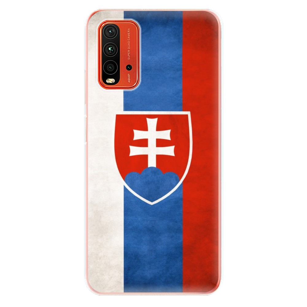 Odolné silikónové puzdro iSaprio - Slovakia Flag - Xiaomi Redmi 9T