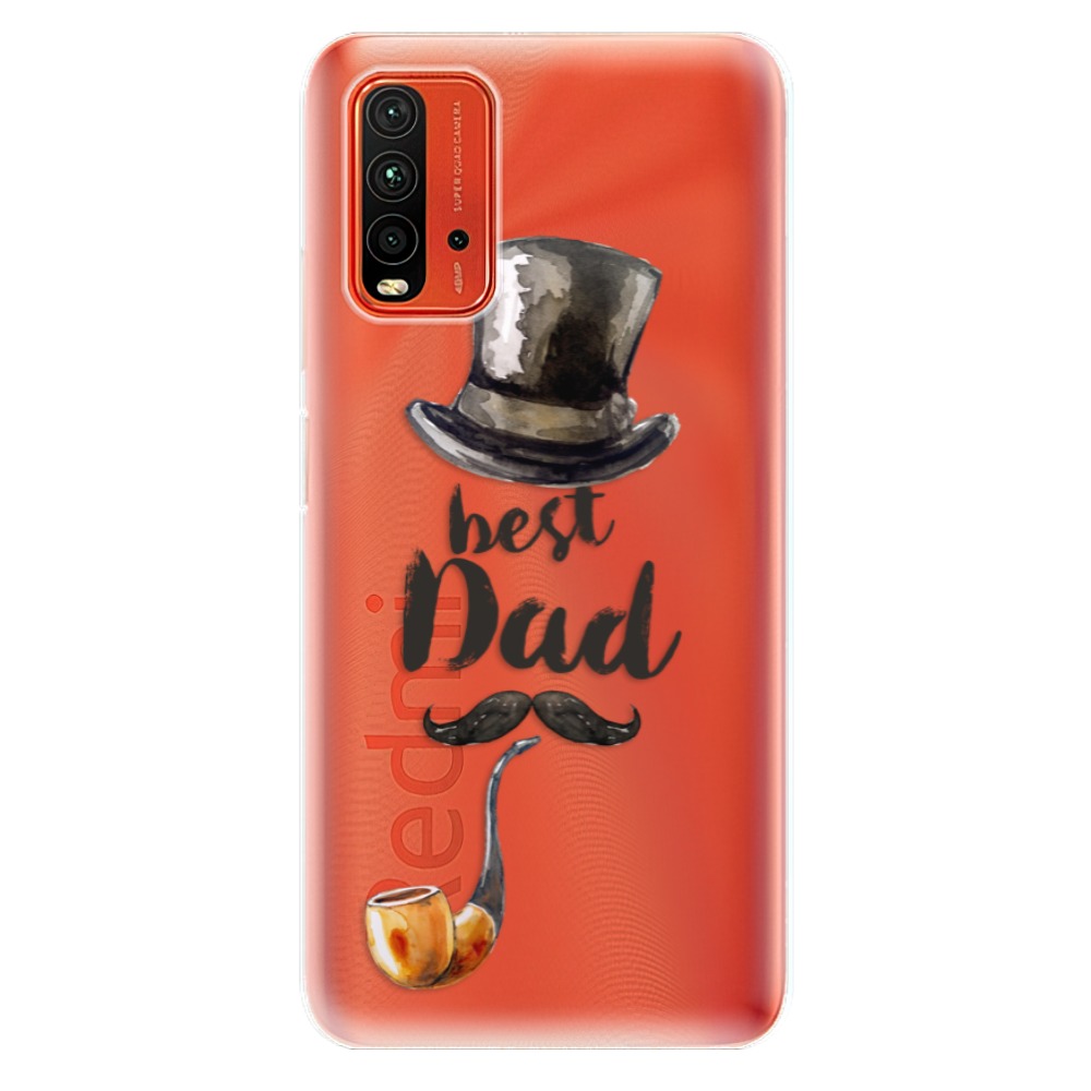 Odolné silikónové puzdro iSaprio - Best Dad - Xiaomi Redmi 9T