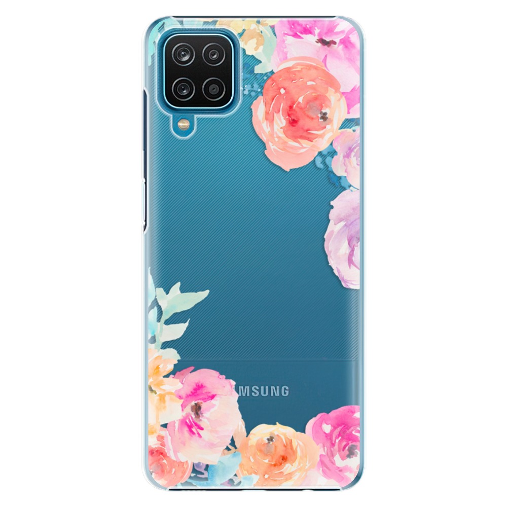 Plastové puzdro iSaprio - Flower Brush - Samsung Galaxy A12