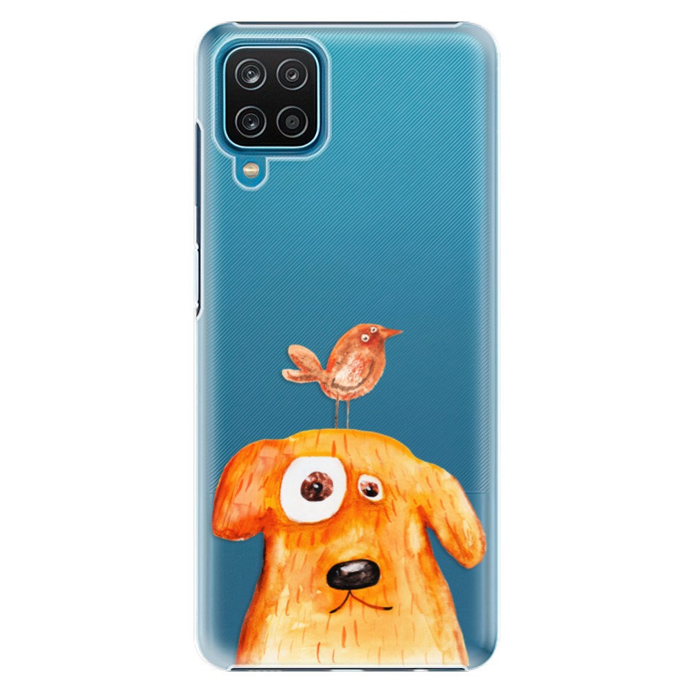 Plastové puzdro iSaprio - Dog And Bird - Samsung Galaxy A12