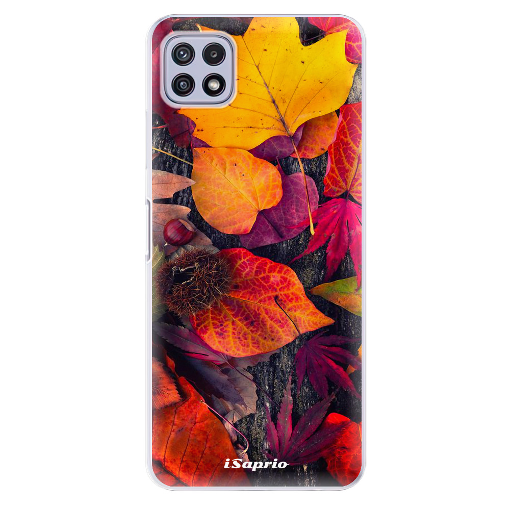 Odolné silikónové puzdro iSaprio - Autumn Leaves 03 - Samsung Galaxy A22 5G