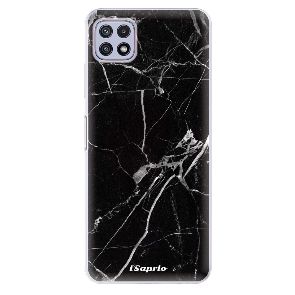 Odolné silikónové puzdro iSaprio - Black Marble 18 - Samsung Galaxy A22 5G