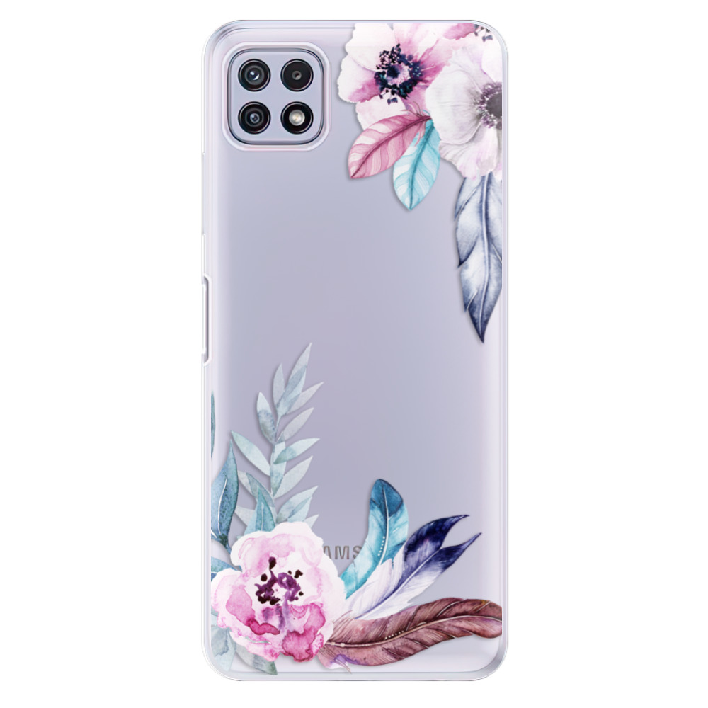 Odolné silikónové puzdro iSaprio - Flower Pattern 04 - Samsung Galaxy A22 5G