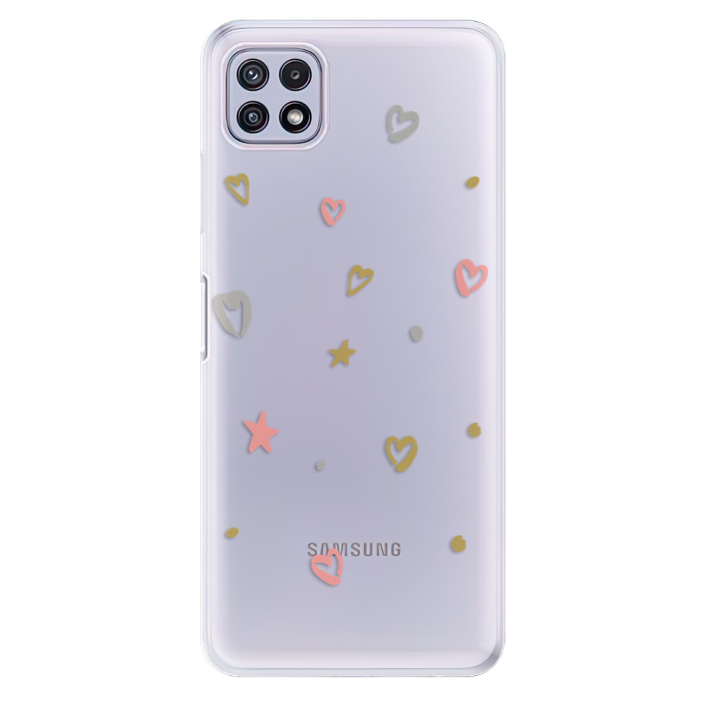 Odolné silikónové puzdro iSaprio - Lovely Pattern - Samsung Galaxy A22 5G