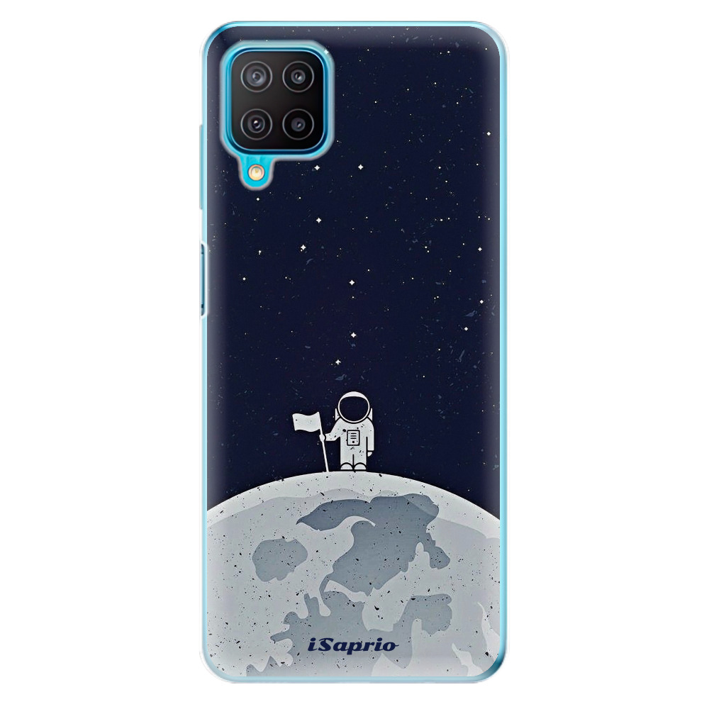 Odolné silikónové puzdro iSaprio - On The Moon 10 - Samsung Galaxy M12