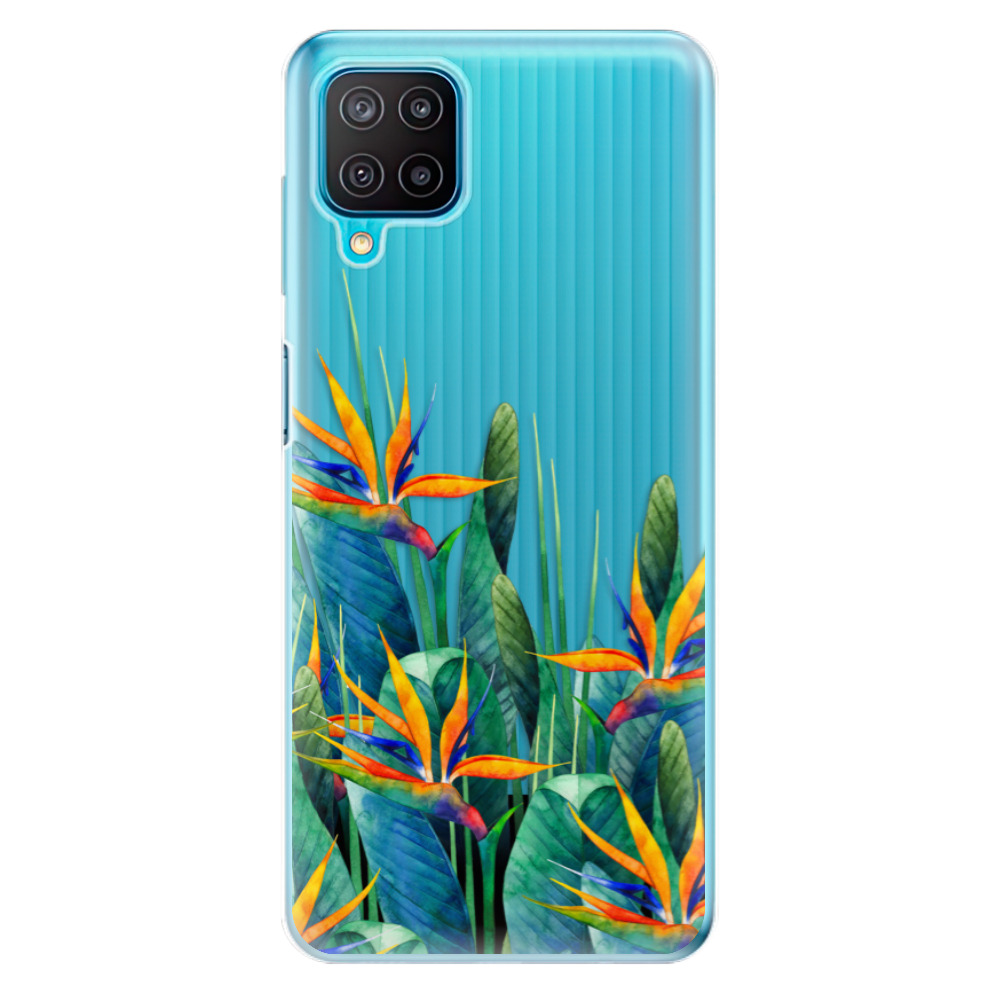 Odolné silikónové puzdro iSaprio - Exotic Flowers - Samsung Galaxy M12