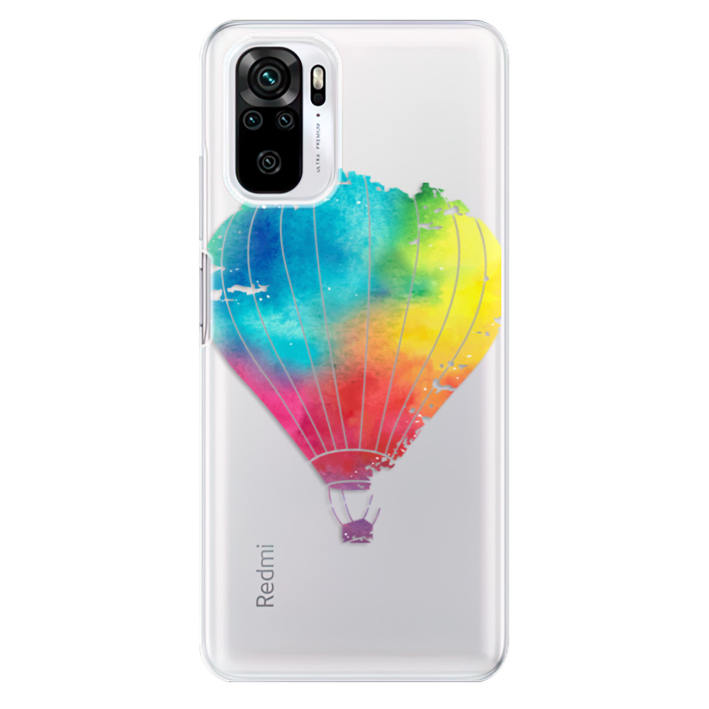 Odolné silikónové puzdro iSaprio - Flying Baloon 01 - Xiaomi Redmi Note 10 / Note 10S