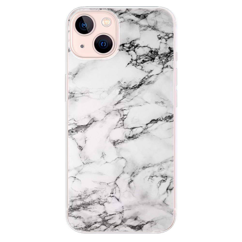 Odolné silikónové puzdro iSaprio - White Marble 01 - iPhone 13