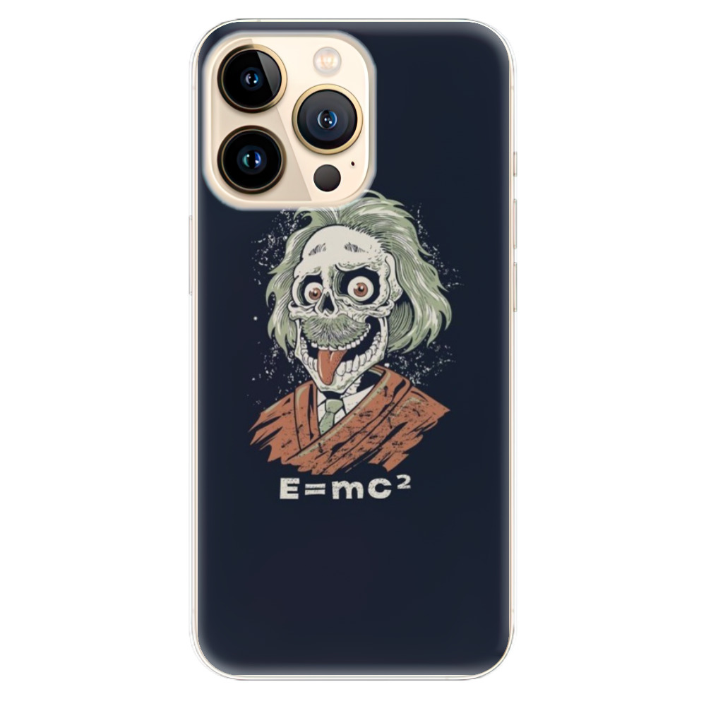 Odolné silikónové puzdro iSaprio - Einstein 01 - iPhone 13 Pro
