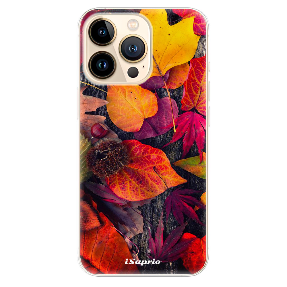 Odolné silikónové puzdro iSaprio - Autumn Leaves 03 - iPhone 13 Pro Max