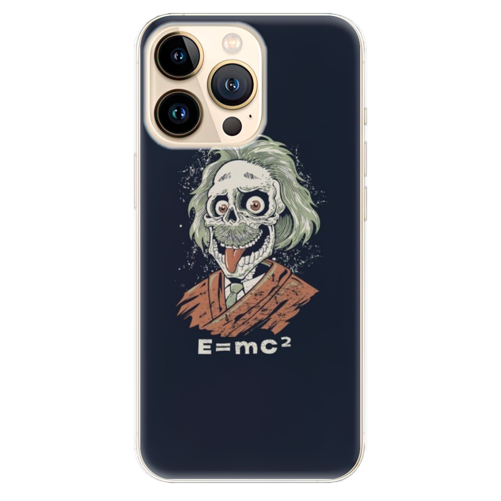 Odolné silikónové puzdro iSaprio - Einstein 01 - iPhone 13 Pro Max