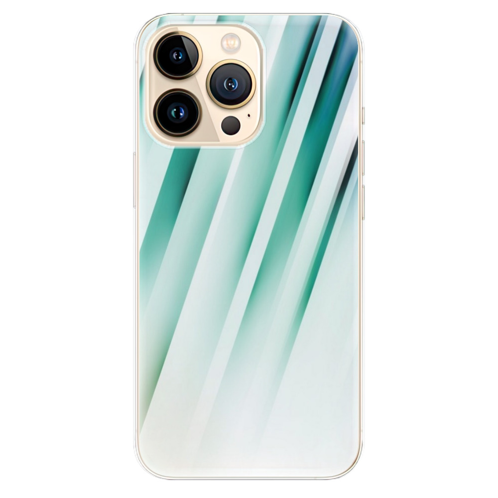 Odolné silikónové puzdro iSaprio - Stripes of Glass - iPhone 13 Pro Max