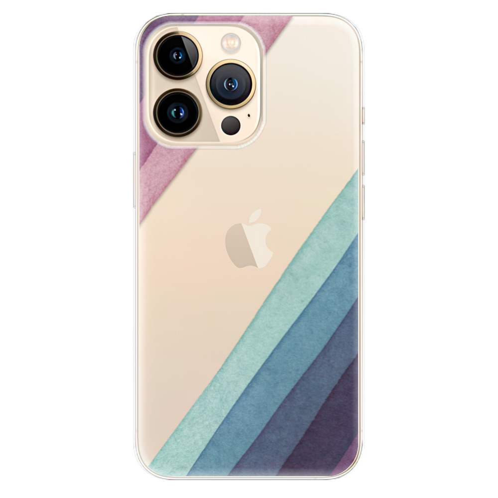 Odolné silikónové puzdro iSaprio - Glitter Stripes 01 - iPhone 13 Pro Max