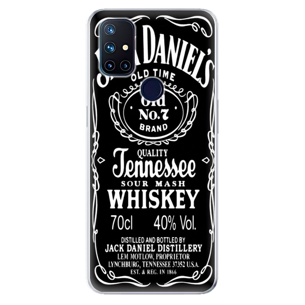Odolné silikónové puzdro iSaprio - Jack Daniels - OnePlus Nord N10 5G