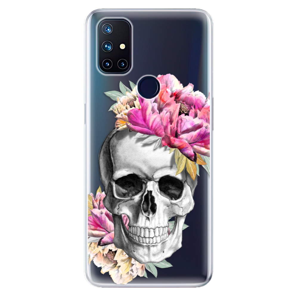 Odolné silikónové puzdro iSaprio - Pretty Skull - OnePlus Nord N10 5G
