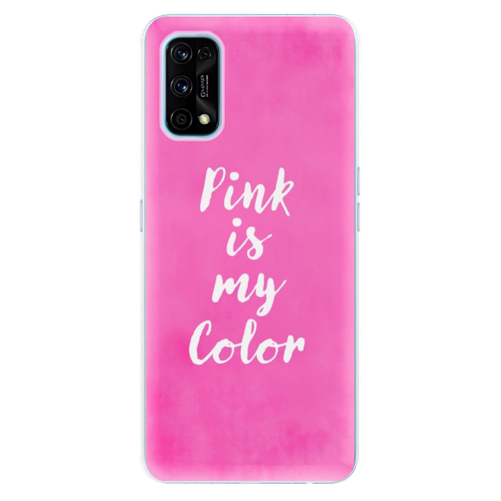 Odolné silikónové puzdro iSaprio - Pink is my color - Realme 7 Pro