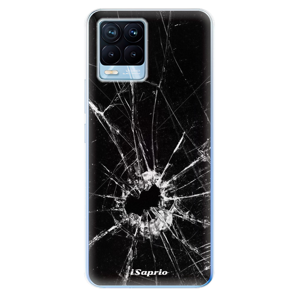 Odolné silikónové puzdro iSaprio - Broken Glass 10 - Realme 8 / 8 Pro
