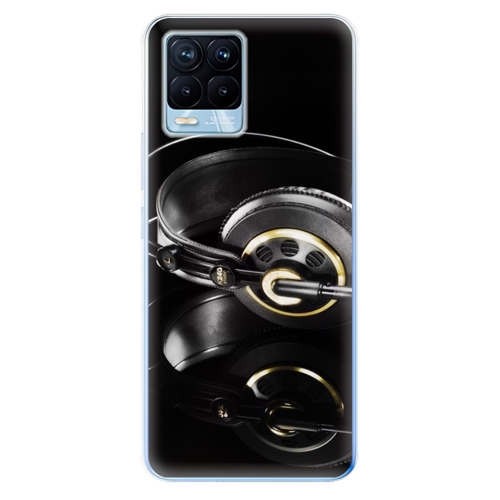 Odolné silikónové puzdro iSaprio - Headphones 02 - Realme 8 / 8 Pro